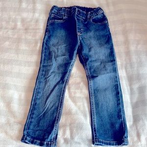 Boys 5T  straight cut blue jeans